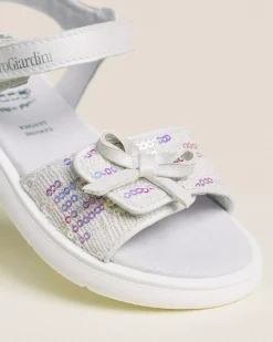 Nero Giardini Sandali Junior da Bambina in Materiale Tecnico e Tessuto Hot