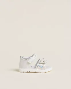 Nero Giardini Sandali Junior da Bambina in Materiale Tecnico e Tessuto Outlet