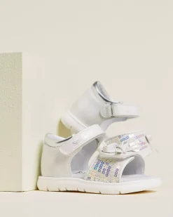 Nero Giardini Sandali Junior da Bambina in Materiale Tecnico e Tessuto Outlet