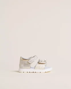 Nero Giardini Sandali Junior da Bambina in Materiale Tecnico e Tessuto Outlet