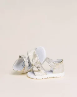 Nero Giardini Sandali Junior da Bambina in Materiale Tecnico e Tessuto Outlet