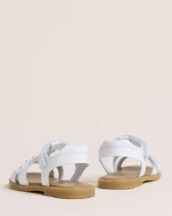 Nero Giardini Sandali Junior da Bambina in Pelle Bianco Online