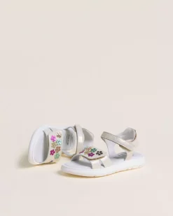 Nero Giardini Sandali Junior da Bambina in Materiale Tecnico Sale