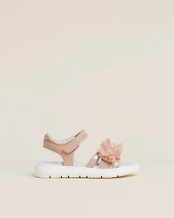 Nero Giardini Sandali Junior da Bambina in Pelle e Materiale Tecnico