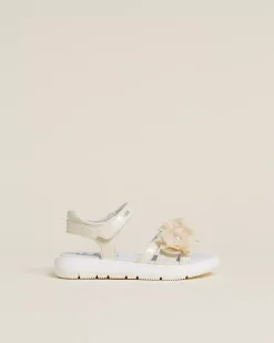 Nero Giardini Sandali Junior da Bambina in Pelle e Materiale Tecnico