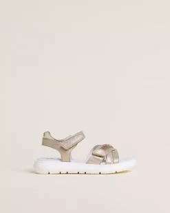 Nero Giardini Sandali Junior da Bambina in Pelle e Materiale Tecnico Best
