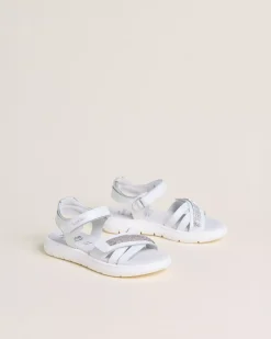 Nero Giardini Sandali Junior da Bambina in Pelle e Materiale Tecnico Best