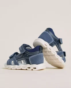 Nero Giardini Sandali Junior da Bambino in Camoscio, Pelle e Tela Outlet