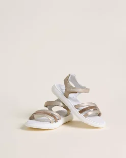 Nero Giardini Sandali Teen da Ragazza in Pelle e Materiale Tecnico Best