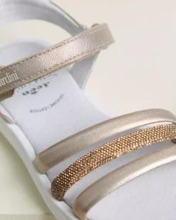Nero Giardini Sandali Teen da Ragazza in Pelle e Materiale Tecnico Best