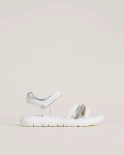 Nero Giardini Sandali Teen da Ragazza in Pelle e Materiale Tecnico Best