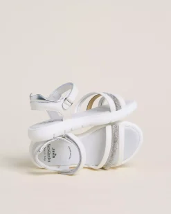 Nero Giardini Sandali Teen da Ragazza in Pelle e Materiale Tecnico Best