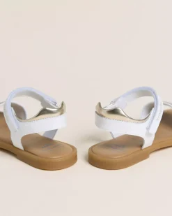 Nero Giardini Sandali Teen da Ragazza in Pelle e Materiale Tecnico New