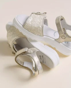 Nero Giardini Sandali Teen da Ragazza in Materiale Tecnico e Tessuto Outlet