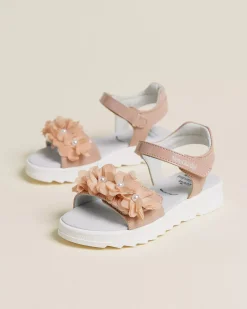 Nero Giardini Sandali Teen da Ragazza in Pelle e Materiale Tecnico Sale