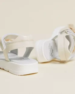 Nero Giardini Sandali Teen da Ragazza in Pelle e Materiale Tecnico Sale