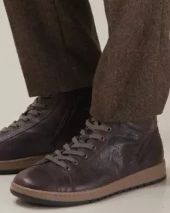 Nero Giardini Sneakers Alta Uomo in Pelle Outlet