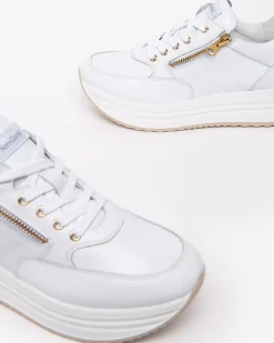 Nero Giardini Sneakers Donna in Pelle Bianco Hot