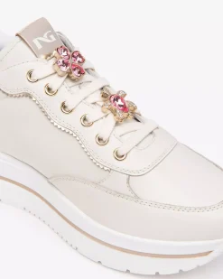 Nero Giardini Sneakers Donna in Pelle e Materiale Tecnico Discount
