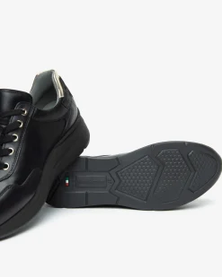 Nero Giardini Sneakers Donna in Pelle e Materiale Tecnico Clearance
