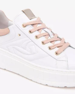 Nero Giardini Sneakers Donna in Pelle e Materiale Tecnico Outlet