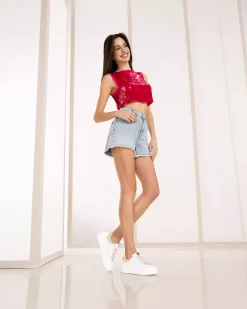 Nero Giardini Sneakers Donna in Pelle e Materiale Tecnico Outlet