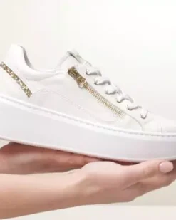 Nero Giardini Sneakers Donna in Pelle e Materiale Tecnico Best