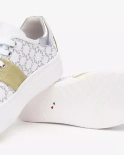 Nero Giardini Sneakers Donna in Pelle e Materiale Tecnico Outlet