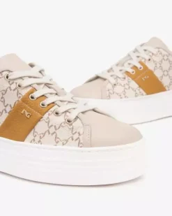 Nero Giardini Sneakers Donna in Pelle e Materiale Tecnico Outlet