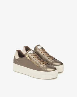Nero Giardini Sneakers Donna in Pelle e Materiale Tecnico Sale