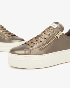 Nero Giardini Sneakers Donna in Pelle e Materiale Tecnico Sale