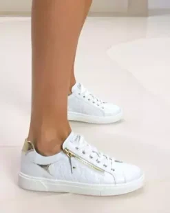 Nero Giardini Sneakers Donna in Pelle e Materiale Tecnico Best