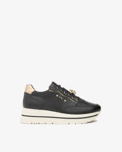 Nero Giardini Sneakers Donna in Pelle e Materiale Tecnico Discount
