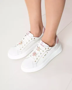 Nero Giardini Sneakers Donna in Pelle e Materiale Tecnico Outlet