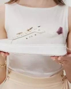 Nero Giardini Sneakers Donna in Pelle e Materiale Tecnico Outlet