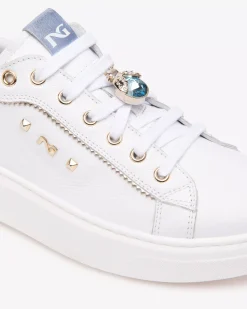 Nero Giardini Sneakers Donna in Pelle e Materiale Tecnico Outlet