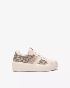 Nero Giardini Sneakers Donna in Pelle e Materiale Tecnico New