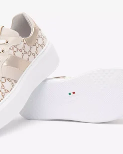 Nero Giardini Sneakers Donna in Pelle e Materiale Tecnico New