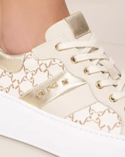 Nero Giardini Sneakers Donna in Pelle e Materiale Tecnico New