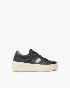Nero Giardini Sneakers Donna in Pelle, Materiale Tecnico e Suede New