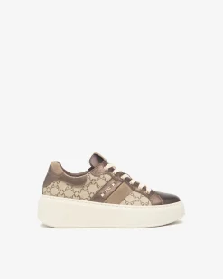 Nero Giardini Sneakers Donna in Pelle, Materiale Tecnico e Suede New