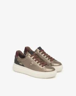 Nero Giardini Sneakers Donna in Pelle, Suede e Materiale Tecnico Discount