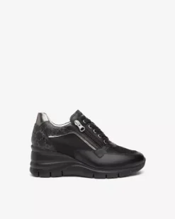 Nero Giardini Sneakers Donna in Pelle, Tela e Materiale Tecnico Hot