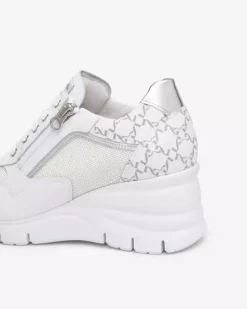 Nero Giardini Sneakers Donna in Pelle, Tela e Materiale Tecnico Hot