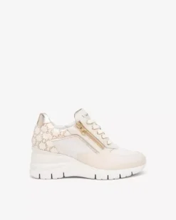 Nero Giardini Sneakers Donna in Pelle, Tela e Materiale Tecnico Hot