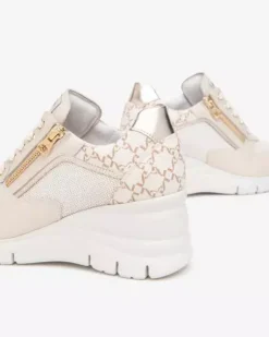 Nero Giardini Sneakers Donna in Pelle, Tela e Materiale Tecnico Hot