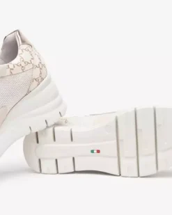 Nero Giardini Sneakers Donna in Pelle, Tela e Materiale Tecnico Hot