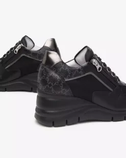 Nero Giardini Sneakers Donna in Pelle, Tela e Materiale Tecnico Hot