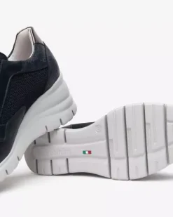 Nero Giardini Sneakers Donna in Pelle, Tela e Materiale Tecnico Hot