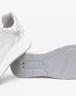 Nero Giardini Sneakers Donna in Pelle, Tela e Materiale Tecnico Clearance